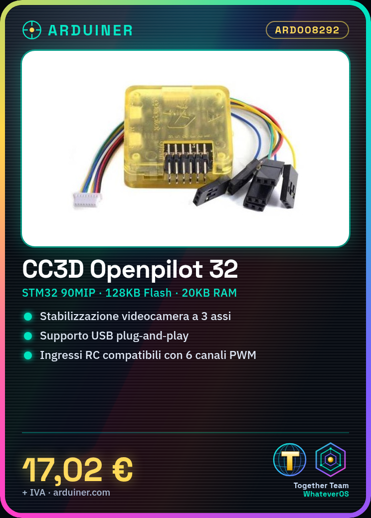 CC3D Openpilot Open Flight Controller 32 mit FPV QAV Verteilung – Bild 5