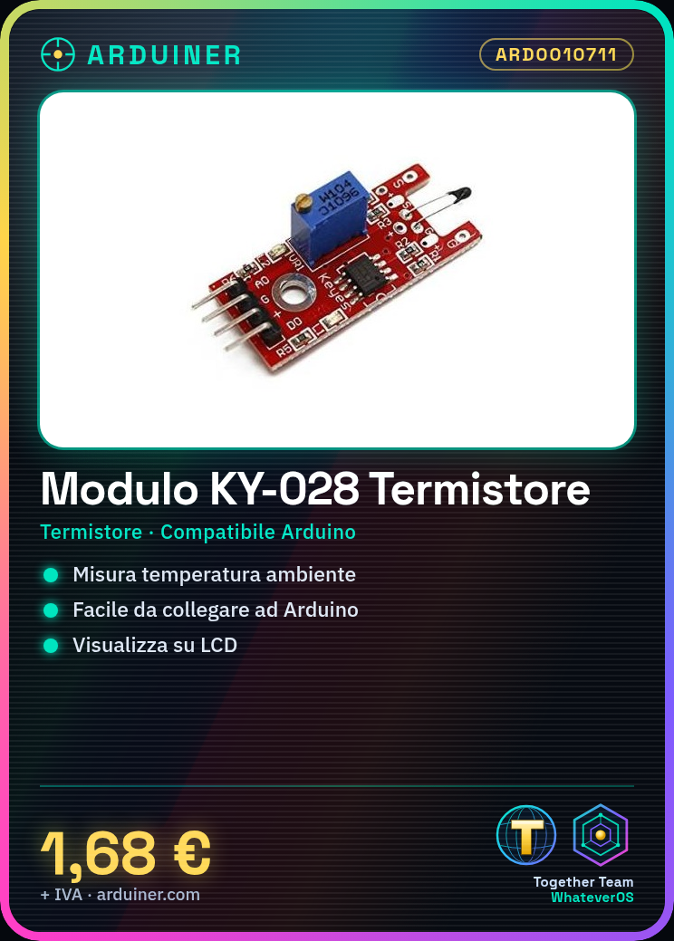 Temperatursensor-Modul KY-028 mit Thermistor – Bild 5