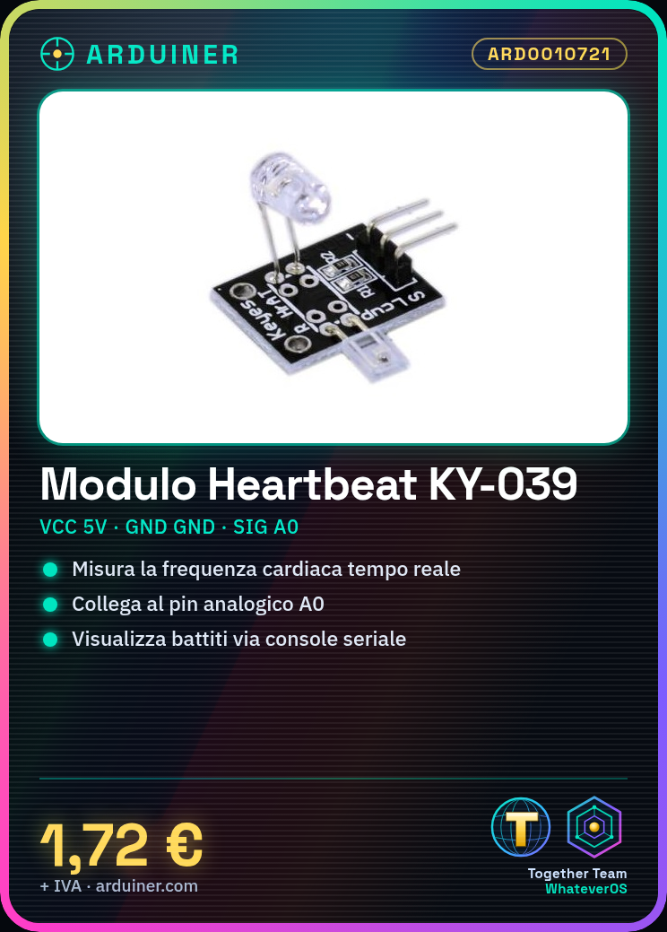 Module détecteur de battement cardiaque KY-039 – Image 5