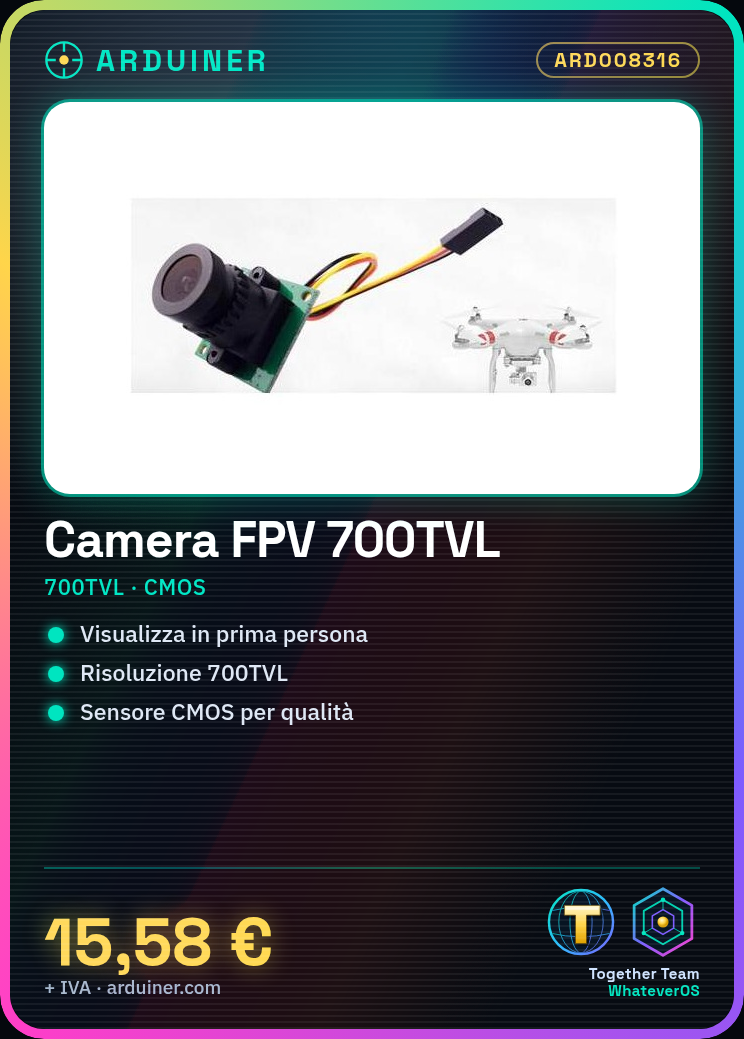 FPV 700TVL CMOS-Kamera – Bild 5