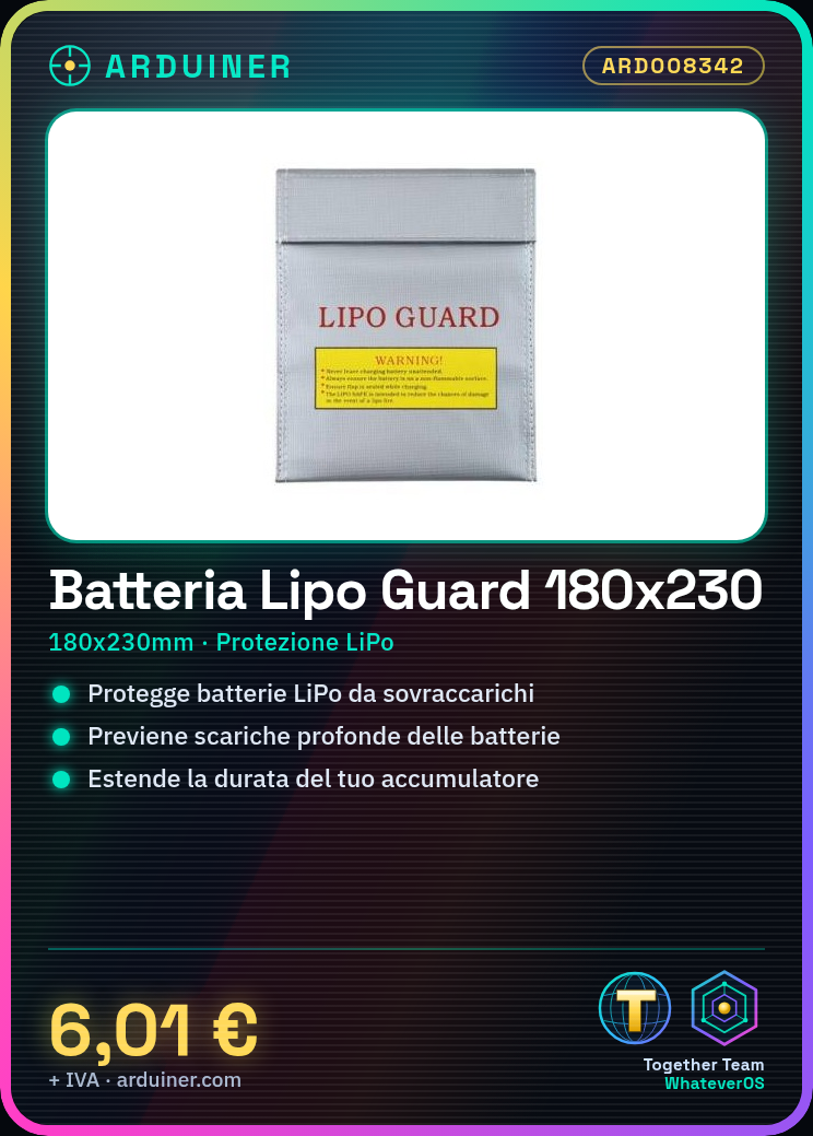 Lipo Guard Battery 180 * 230mm - Image 5