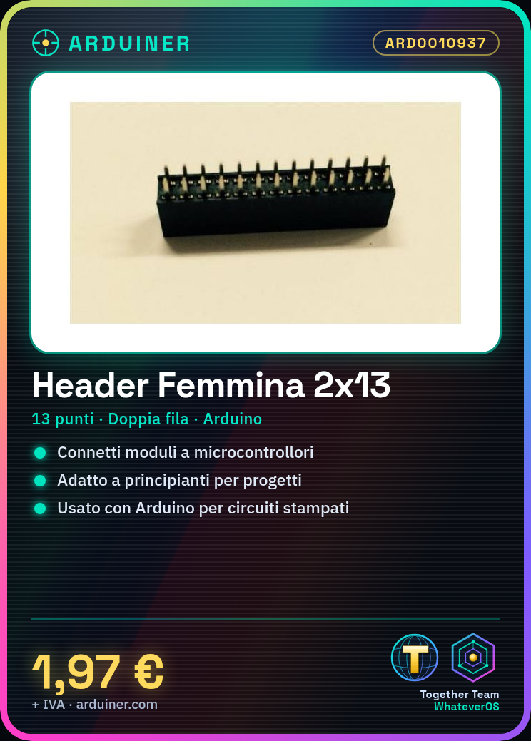 2x13 Pin Female Header - Image 5