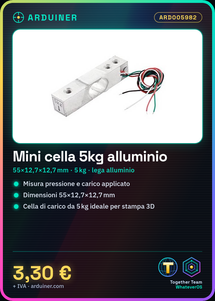 5kg Mini Load Cell Sensor - Image 5