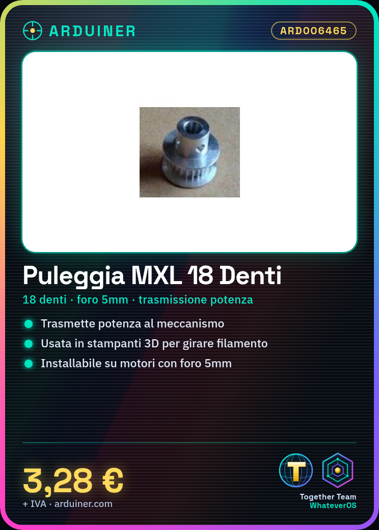 Poulie MXL 18 Dents Fente 5mm – Image 6
