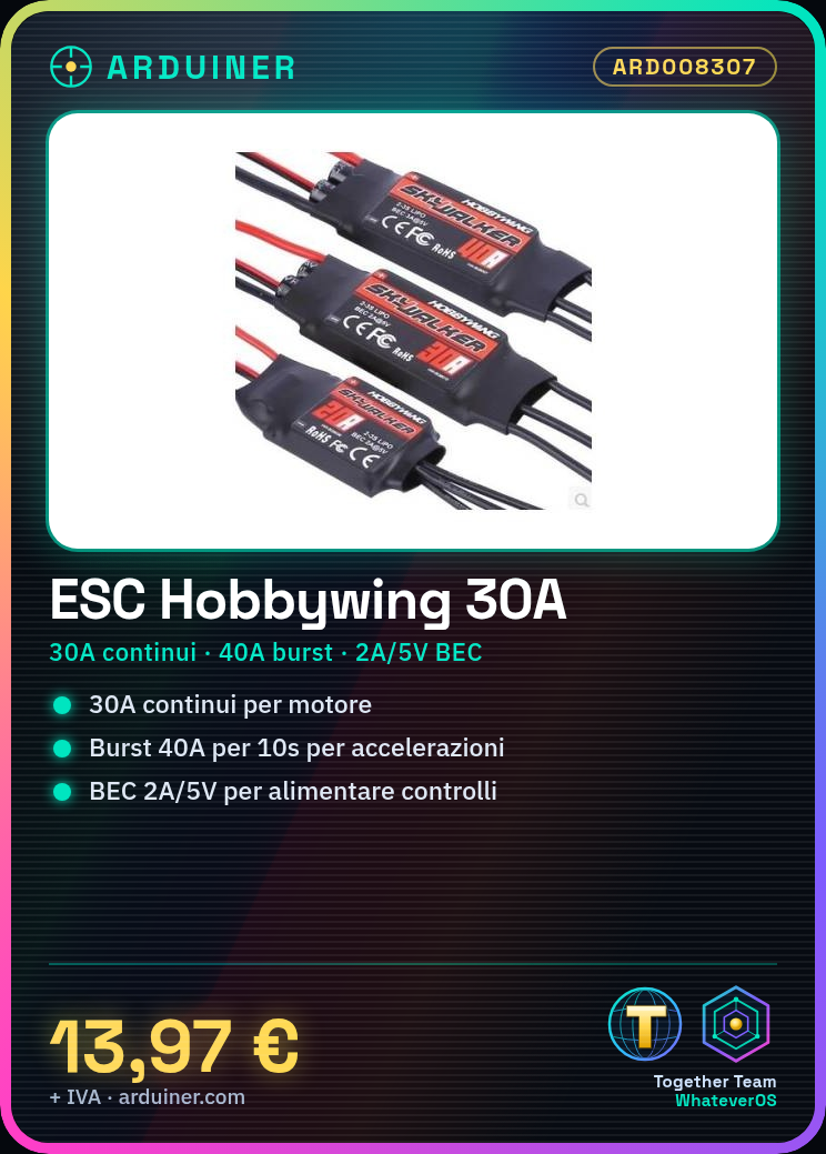 Hobbywing 30A Brushless ESC - Image 5
