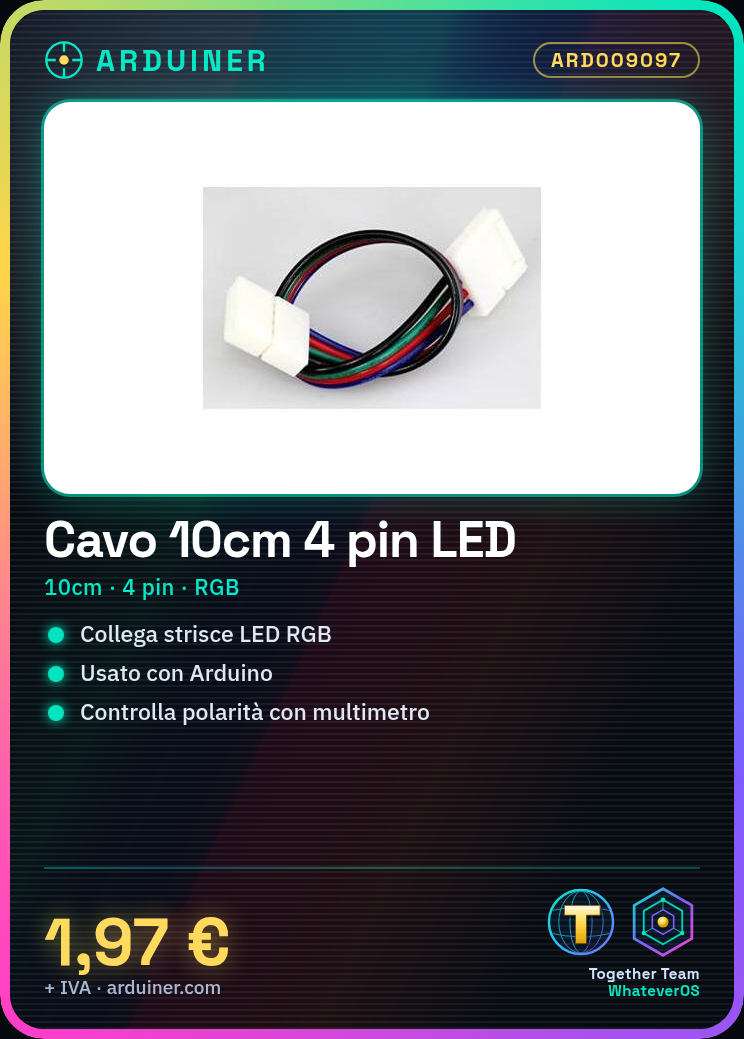 Kabel 10CM mit 4-poligem Stecker für RGB LED Streifen 5050 3528 – Bild 5