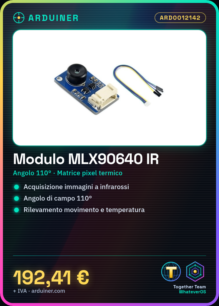 MLX90640 Infrared Camera Module with 110° Field of View - Image 2
