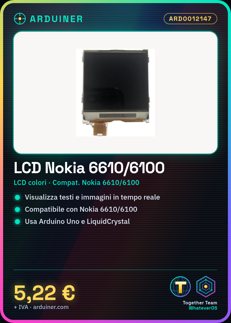 Écran LCD du Nokia 6610/6100 – Image 2