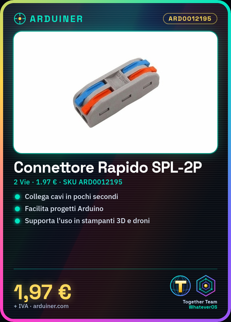 Connecteur Rapide à Levier SPL-2P - Câble à 2 Voies – Image 2