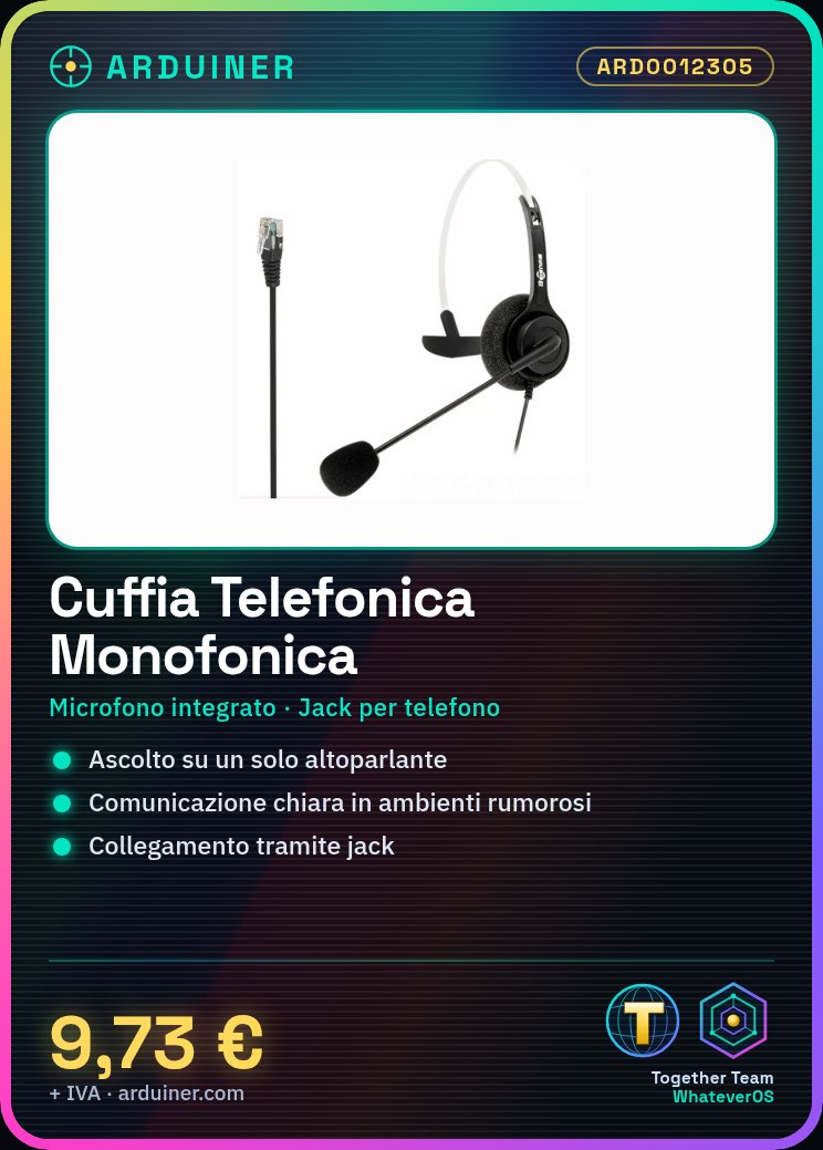 Casque Téléphonique Monoaural avec Micro pour Opérateur Call Center – Image 2