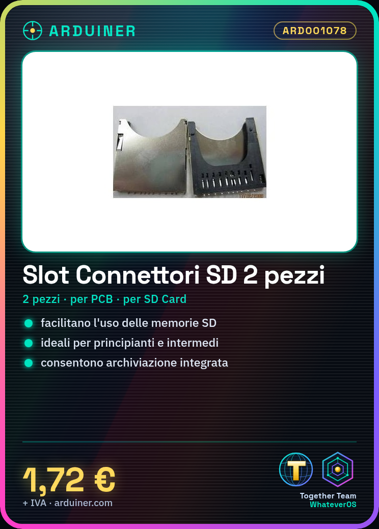 2 Connecteurs Slot pour Carte SD pour PCB – Image 4