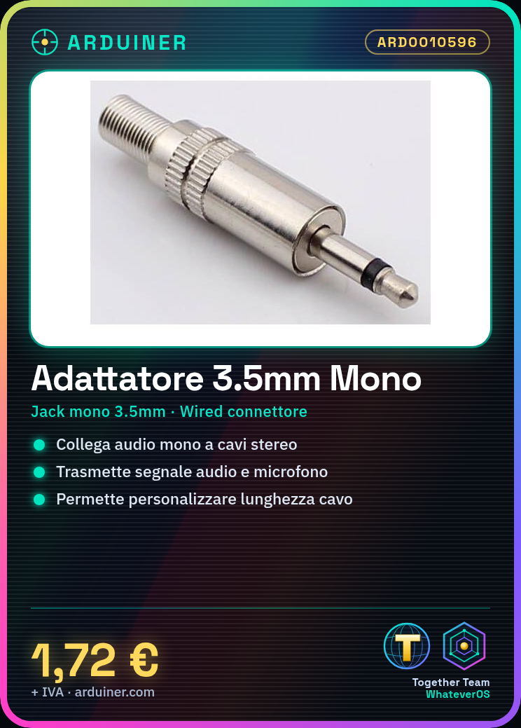 3.5mm Mono Headphone Jack Adapter - Image 3
