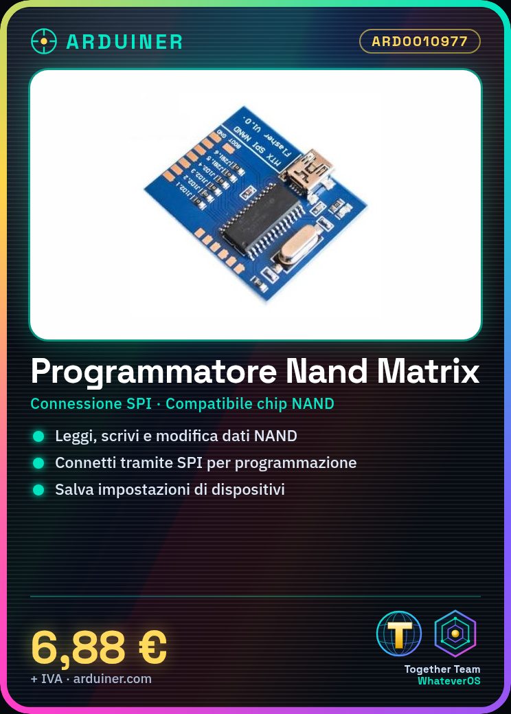 Programmatore Nand Matrix SPi - immagine 3