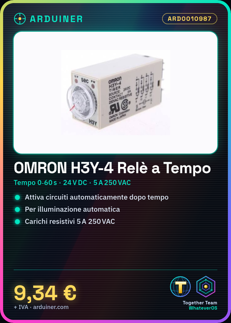 OMRON H3Y-4 Relais temporisateur 0-60 secondes 24V DC 5A 250VAC résistif – Image 3