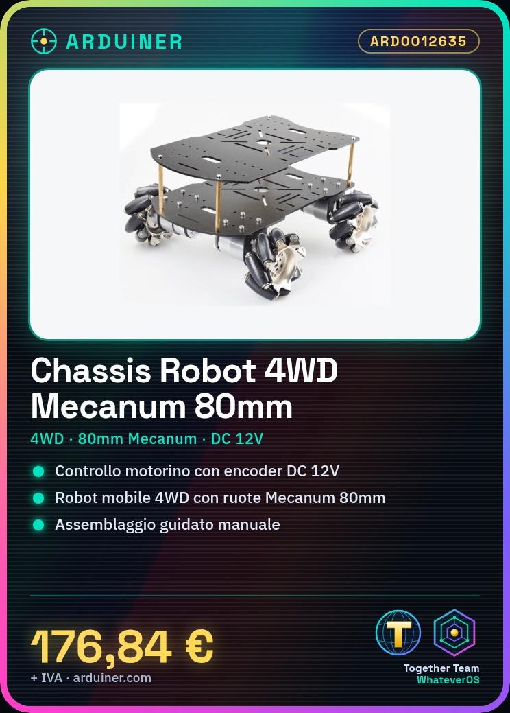 Chasis RC Robot Car 4WD Doble Capa 80mm Ruedas Mecanum con Motor Encoder DC 12V para Arduino Raspberry Pi Proyecto DIY STEM - Imagen 2