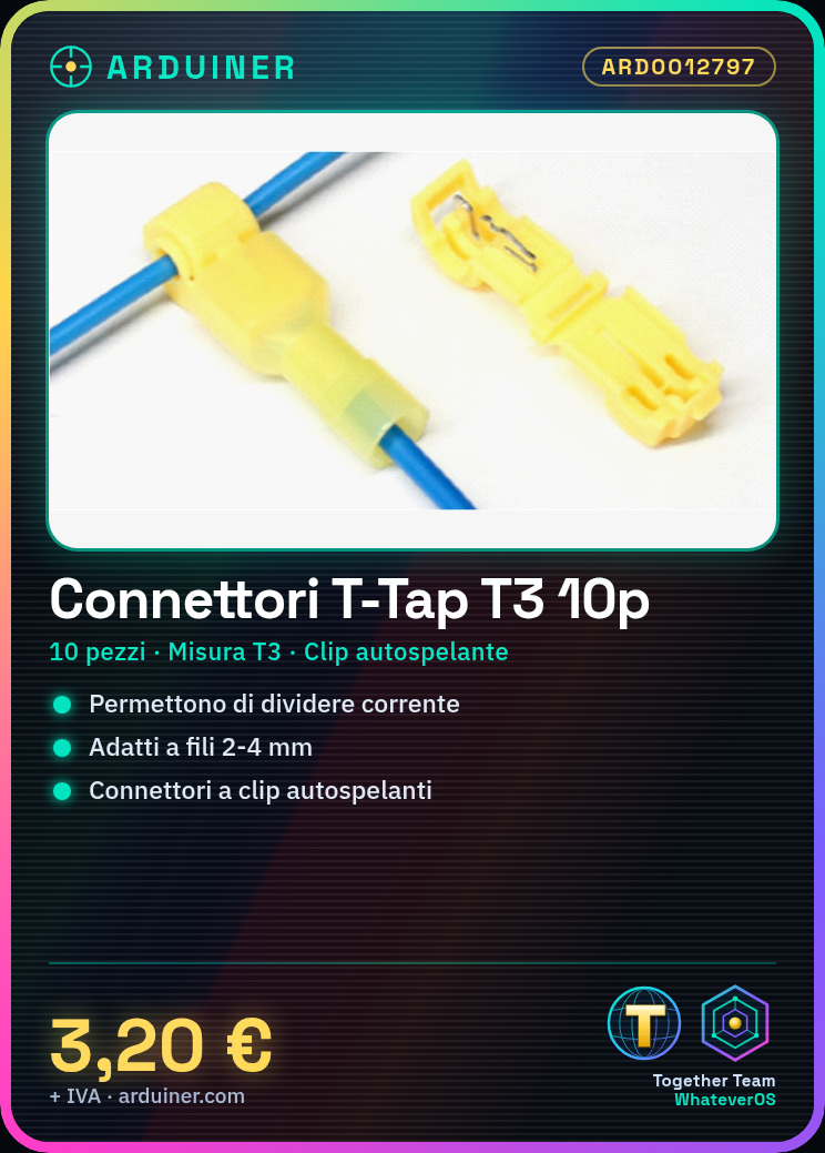 10 pièces Connecteurs T-Tap déviateur de courant Taille T3 2-4 mm à clip autocollant rapide – Image 2