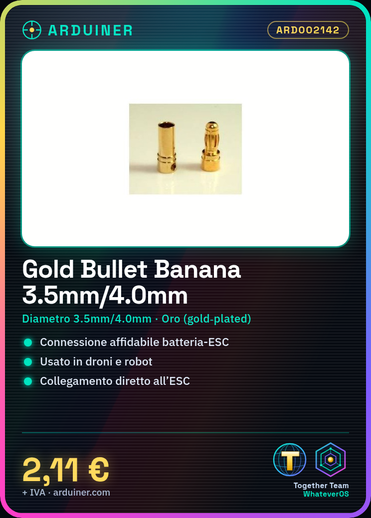 3.5mm 4.0mm Gold Bullet Banana Connector Plug for ESC Battery Motor - Image 5