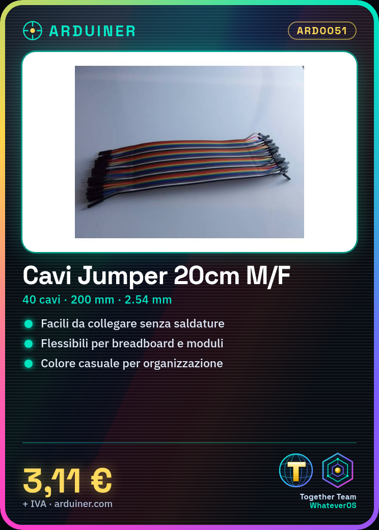 40 Jumperkabel 20cm Weiblich-Maschlich für Arduino – Bild 12