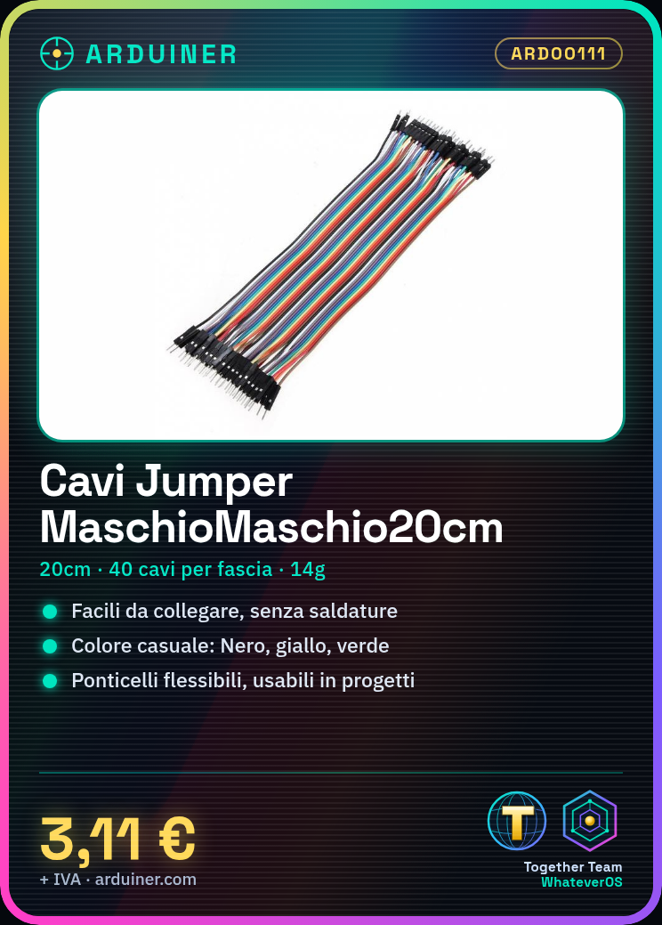 40 Männliche-Männliche Jumperkabel 20cm für Arduino – Bild 8