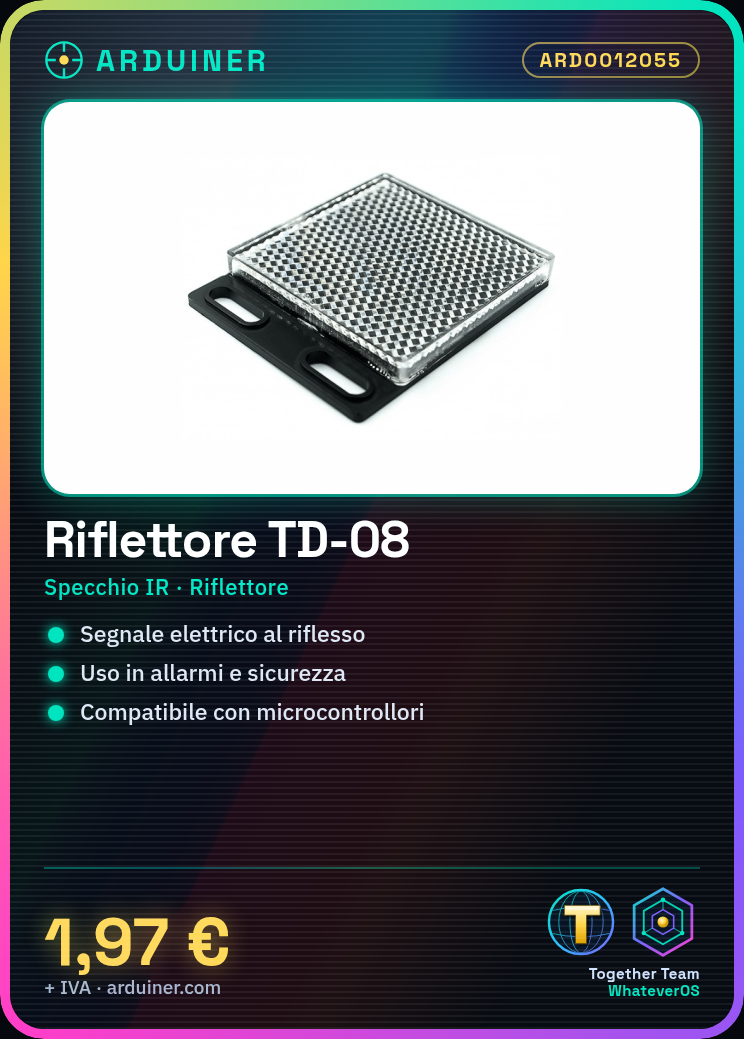 Rétroprojecteur interrupteur photoélectrique à retour d'information / réflecteur miroir TD-08 / capteur infrarouge – Image 4