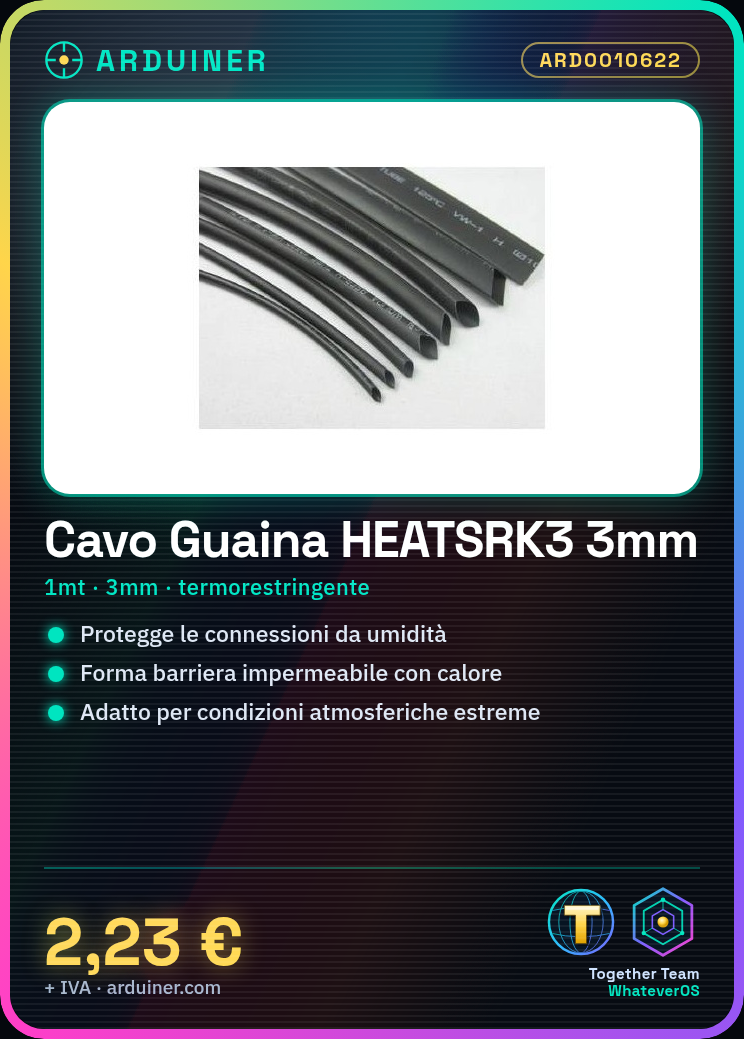 Wärmeverengender Kabelschlauch HEATSRK3 3mm 1m – Bild 5