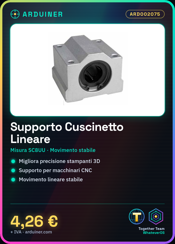 Linear Rail Support with SC8UU Bushing - Image 5