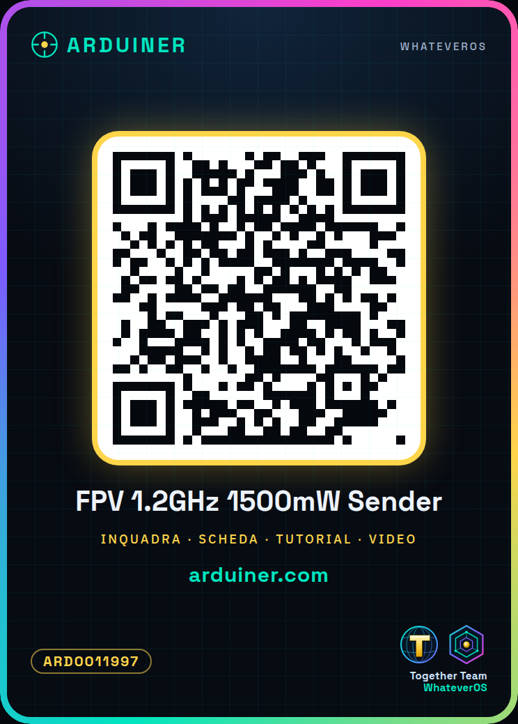 Transmetteur FPV 1.2Ghz 1.2G 8CH 1500mw sans fil AV TV Audio Vidéo Émetteur Récepteur pour Quadricoptère FPV QAV250 – Image 5