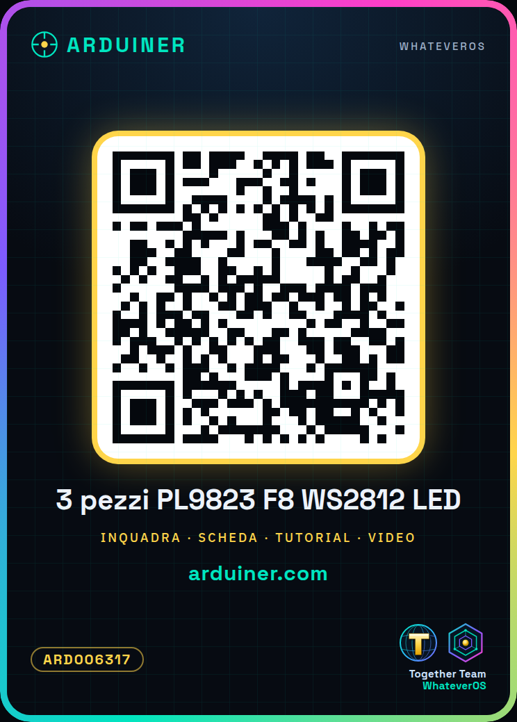 3 pièces PL9823 F8 WS2812 LED – Image 6