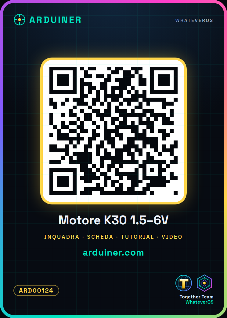 K30 Elektromotor mit Permanenter Rotor - 1.5 v - 6v – Bild 9