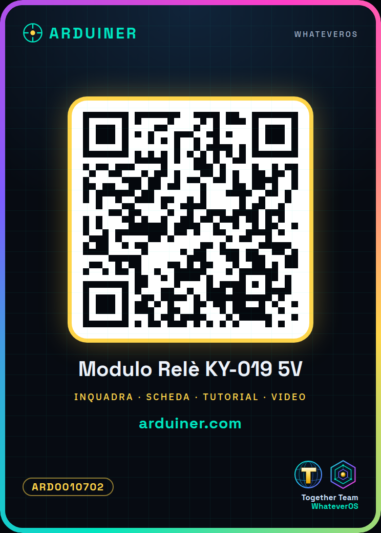 Module relais 5V 1 canal KY-019 – Image 6