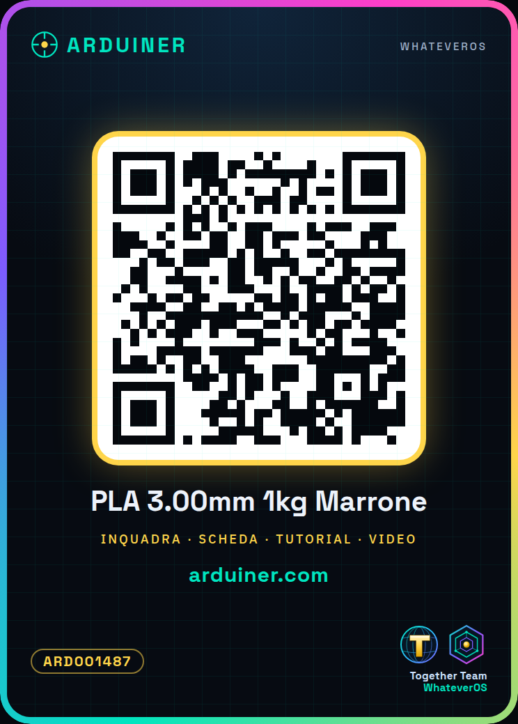 Filament PLA 3.00mm 1kg – Marron – Haute Qualité pour Imprimantes 3D – Image 7