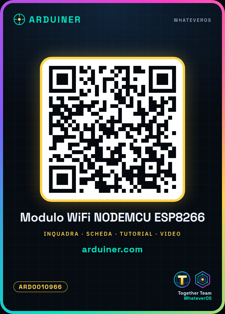 Modulo Wifi NODEMCU ESP8266 CH340G - immagine 6