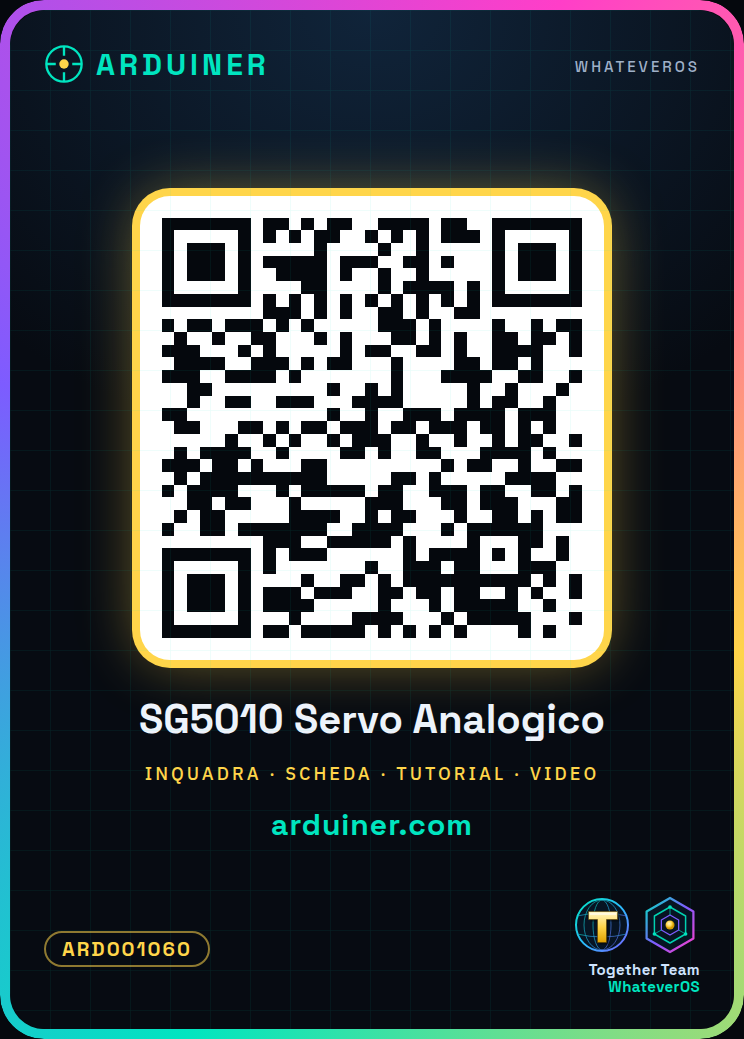 SG5010 Analog Servomotor für 450 RC Auto roboter kompatibel mit Arduino – Bild 5