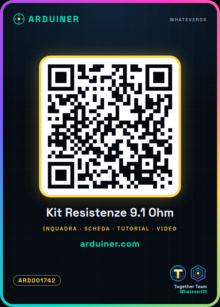 Kit de résistances 9.1 Ohm 1/4W 5% – 50 pièces – Image 6