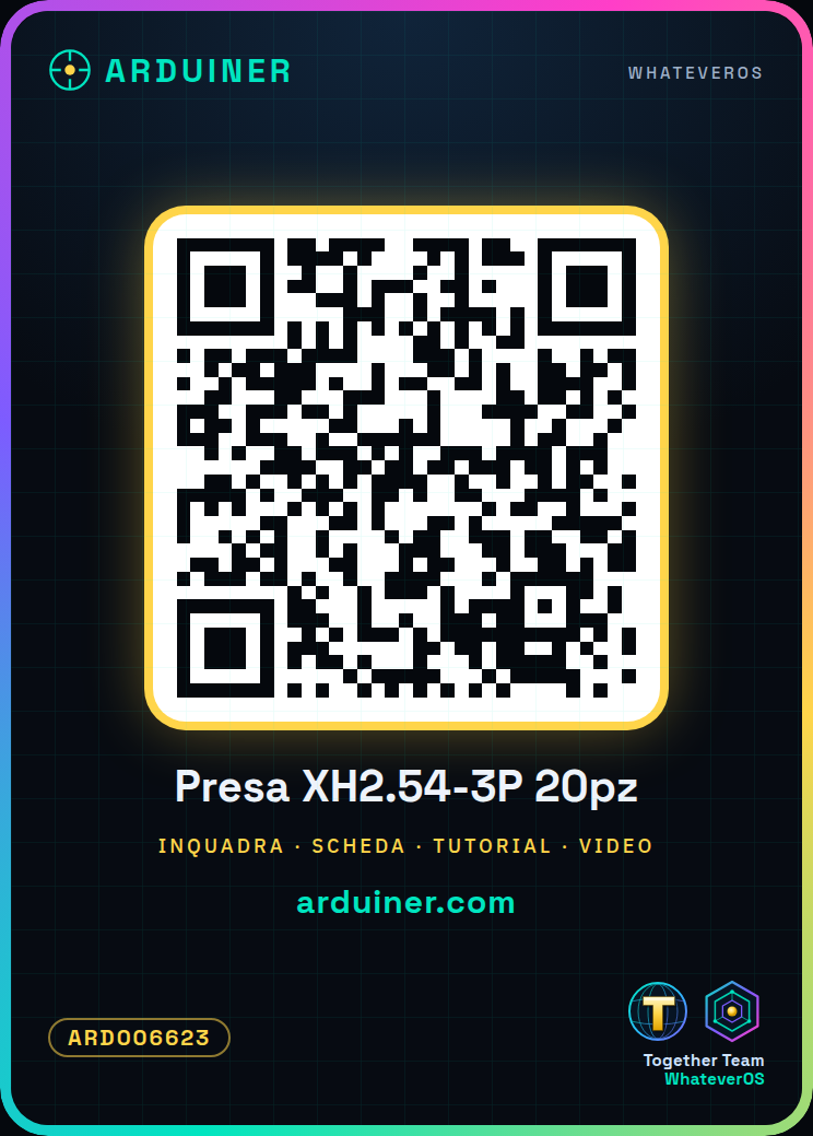 20 pezzi XH2.54-3P Presa a perno diritto - immagine 6