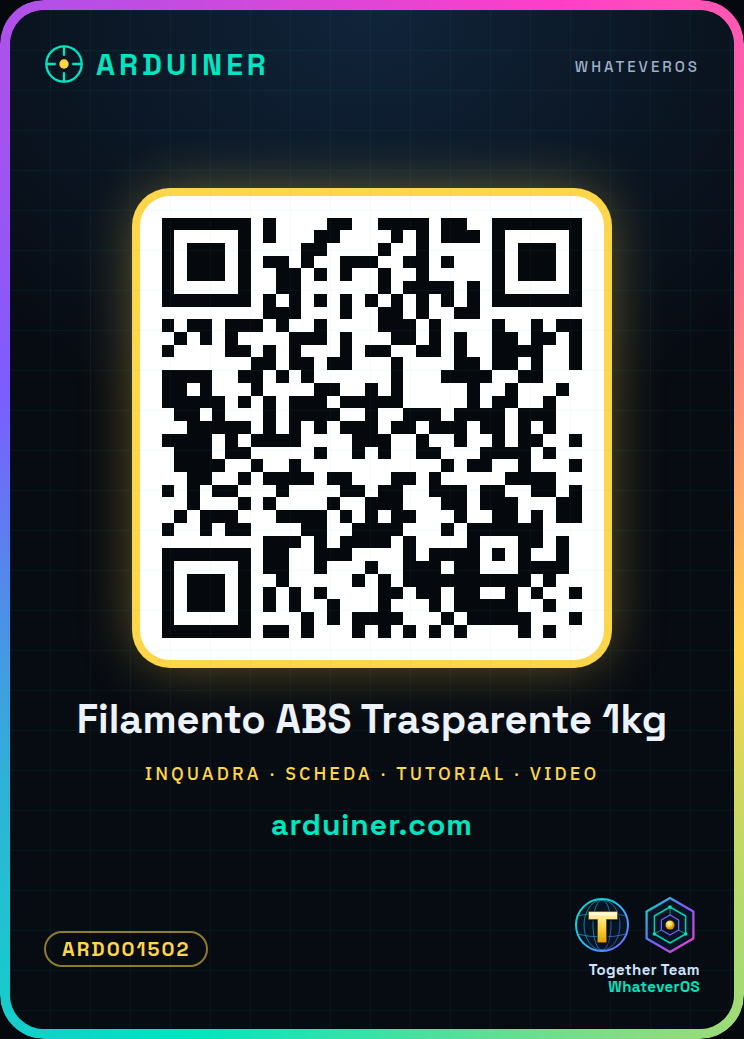 ABS-Filament 1.75mm 1kg – Transparent – Hochwertig für 3D-Drucker (MakerBot, Ultimaker, Prusa, RepRap) – Bild 8