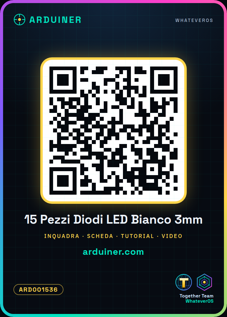 15 Weiß LED Diode 3mm F3 – Bild 6