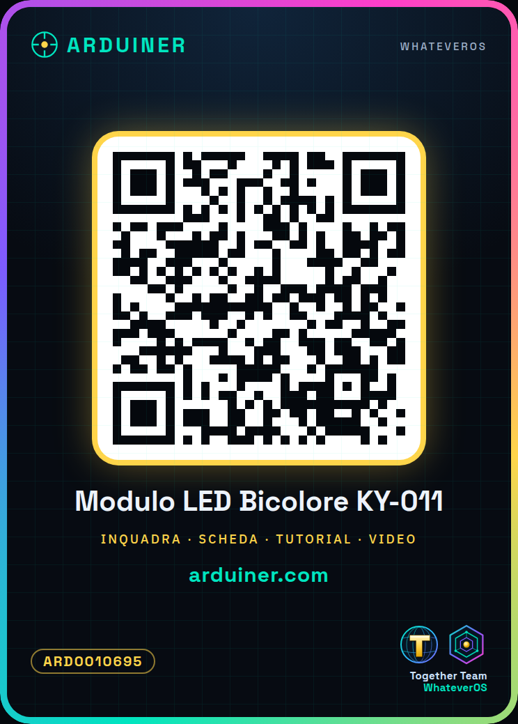 Bicolor LED-Modul 2 Farben 5mm LED-Sensormodul KY-011 für Arduino – Bild 6