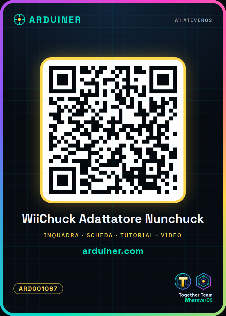 Wii WiiChuck Nunchuck Small Plate Adapter Compatible with Arduino - Image 5
