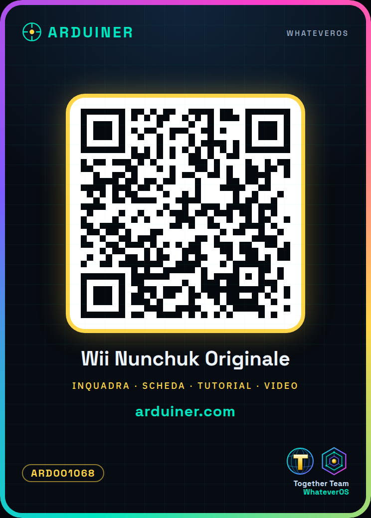 Wii Nunchuk, qualité d'origine, manche gauche câblé – Image 5