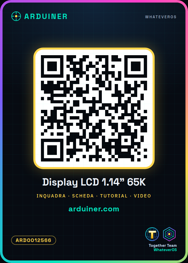 LCD Display 1.14" 65K Colors 240x135 for Raspberry Pi Pico - SPI Interface - Image 3