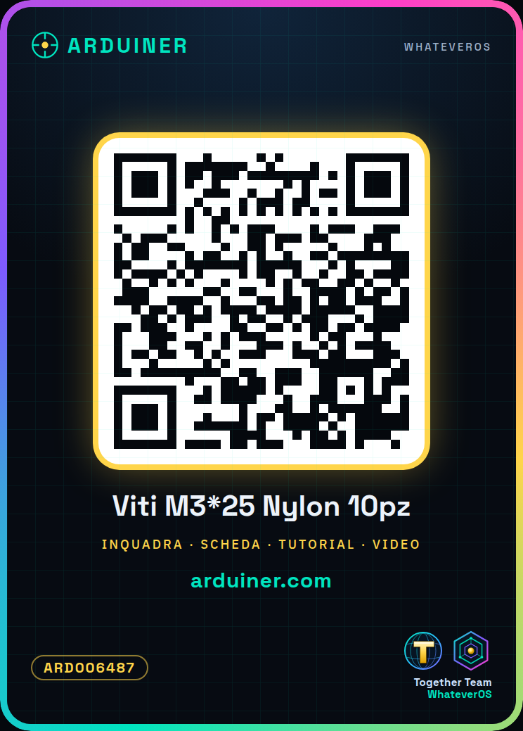 10 Vis M3*25 en Nylon – Image 4