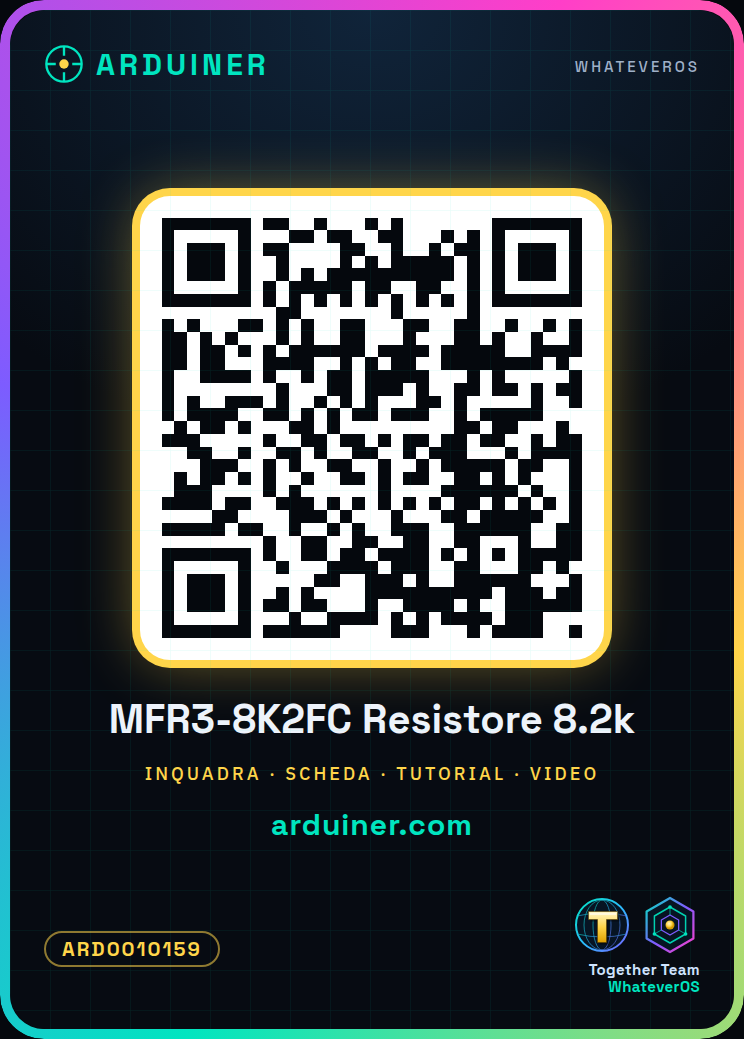 50 Pièces MFR3-8K2FC Résistance à trou, série MFR, 8.2 kohm, 400 mW, ± 1%, 200 V, conducteurs axiaux 8.2K 0.5W – Image 4