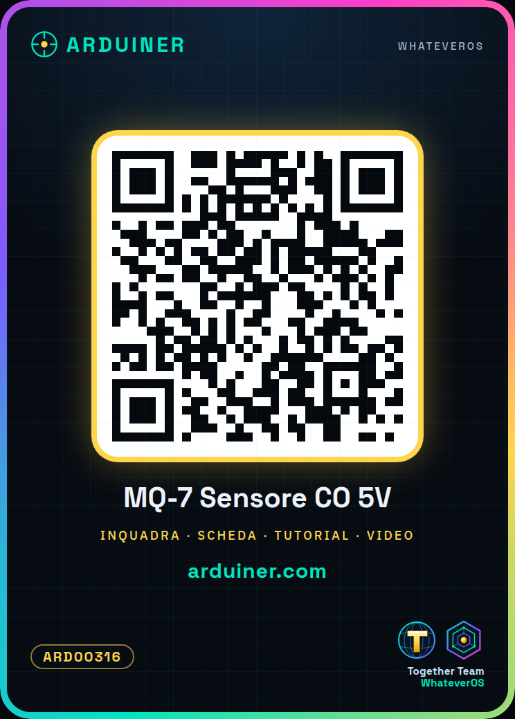 Capteur MQ-7 de monoxyde de carbone CO avec déclencheur numérique Module 5V Arduino – Image 8