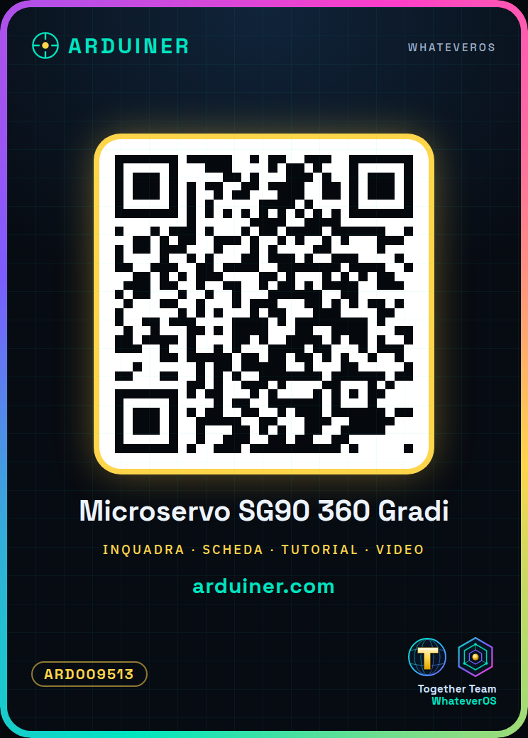 Microservo SG90 360° Arduino Compatible - Image 8