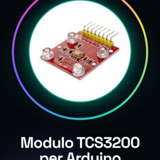 Modulo riconoscimento colore Sensore YS TCS3200 per Arduino versione migliorata