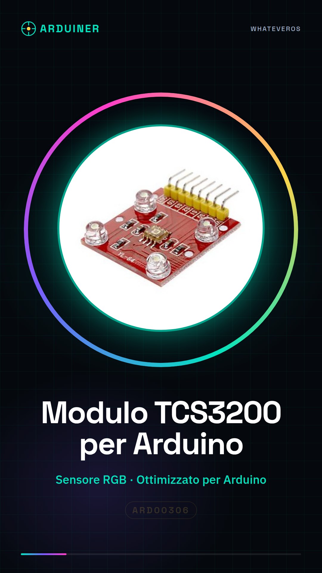 Module de détection de couleur Sens TCS3200 pour Arduino amélioré