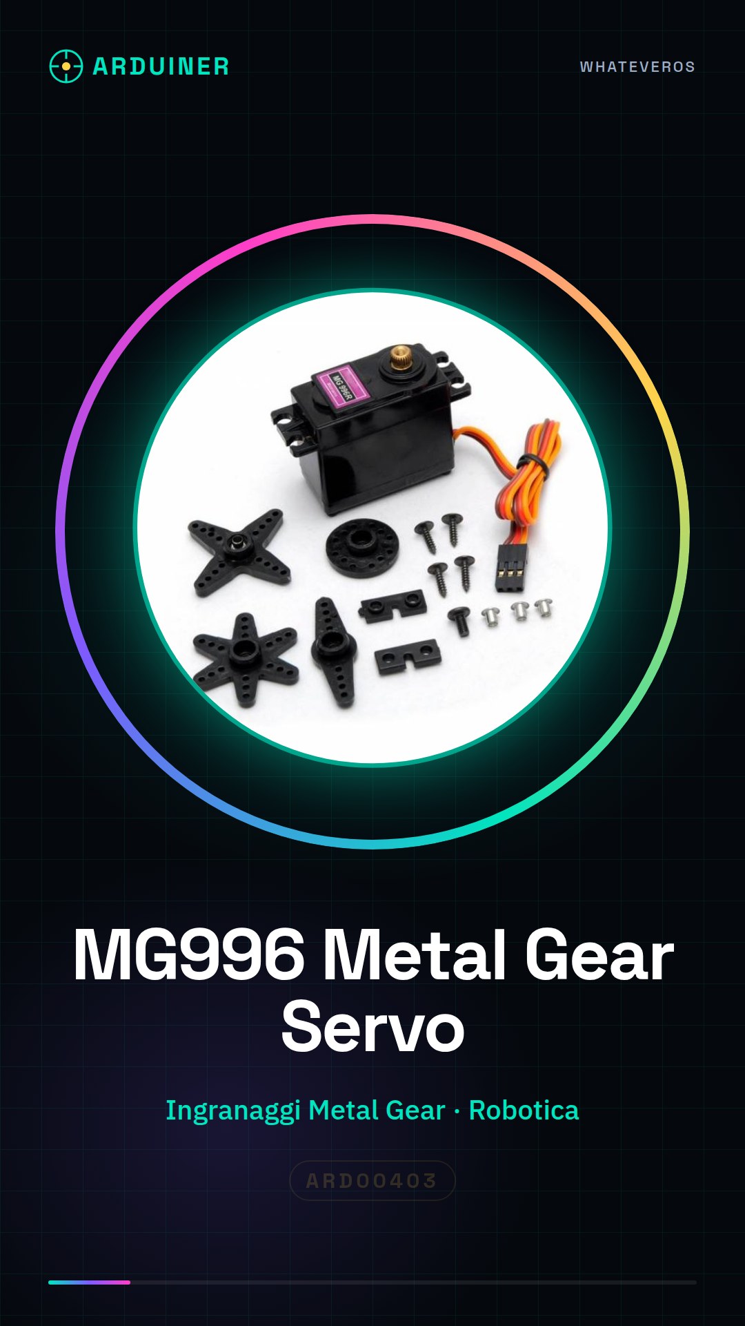 MG996 Metallgetriebe Kraftservo