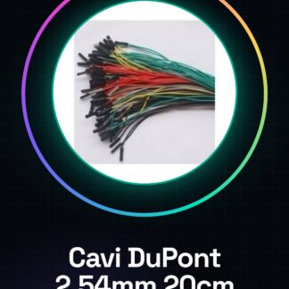 20 Pieces DuPont Header Wires Spacing 2.54mm Length 20cm