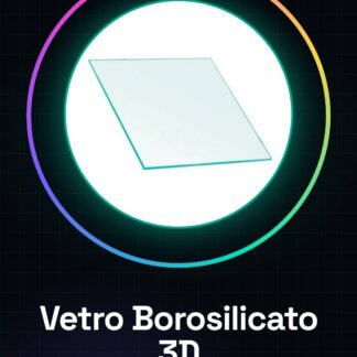Vetro Borosilicato per Piano Stampa 3D Mis. 213*200*3mm
